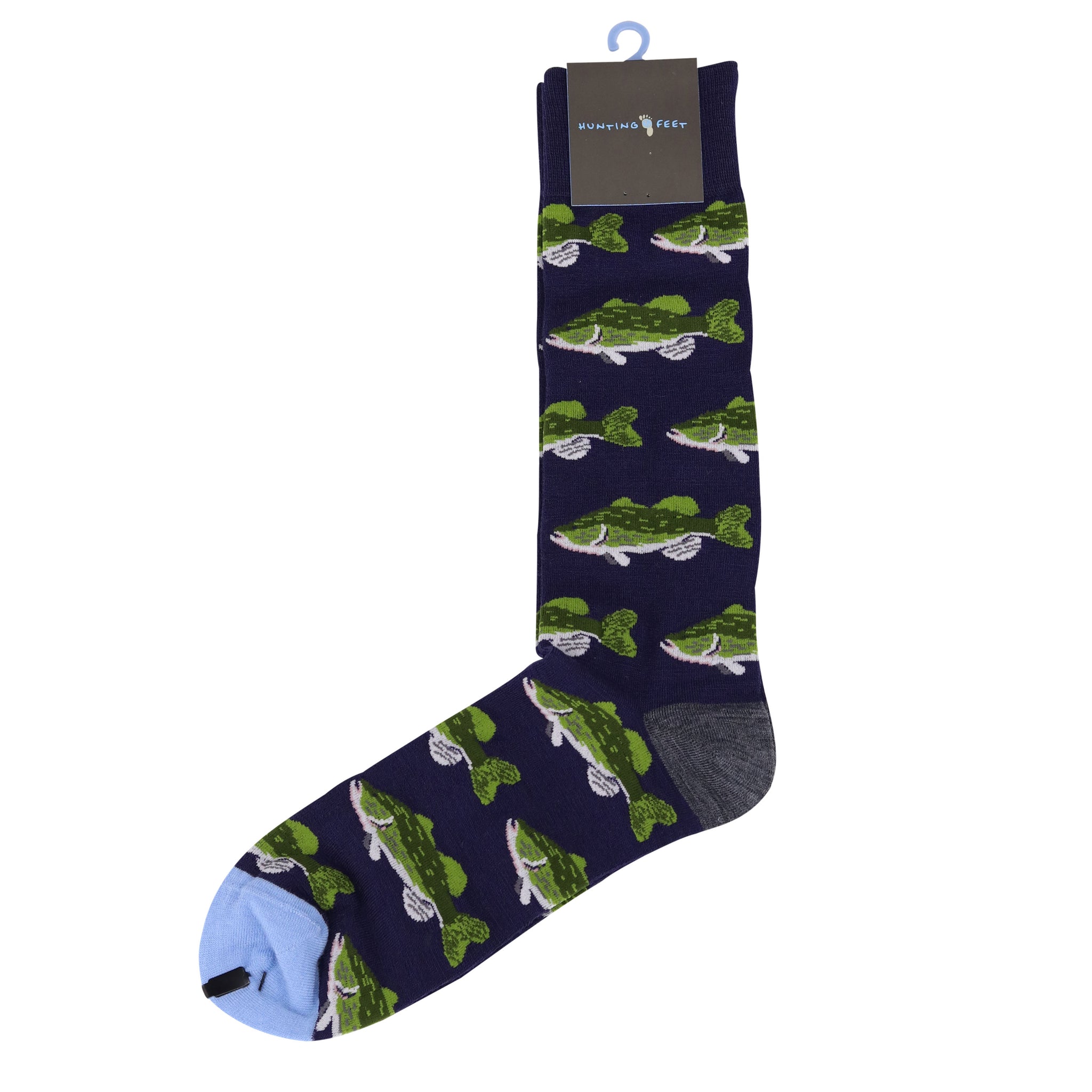 All About The Bass, Fishing (Navy) Men's Crew Socks – The Sock Shack in  Portland Maine
